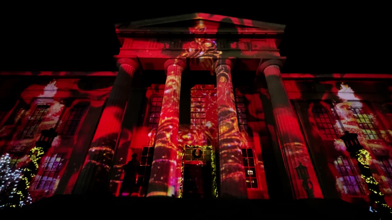 Light Up Louisville: Large-scale projection mapping on the Louisville Metro Hall facade for the 2024 and 2025 Light Up Louisville celebrations, produced for J Wagner Group.