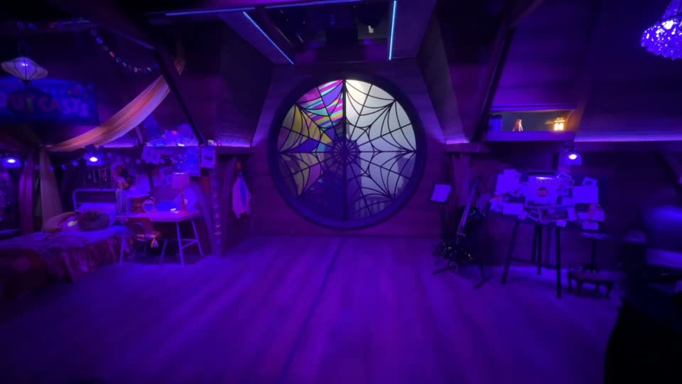 Netflix House: Wednesday: Mocap-driven character animation for a permanent rear-projection installation at Netflix House, built with Jetblack Film Co around the series Wednesday.