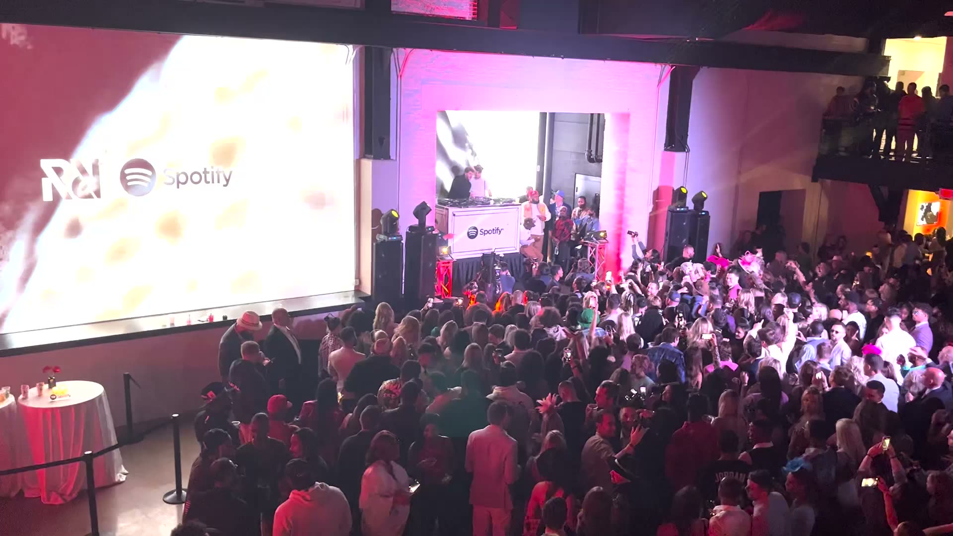 Spotify x Jack Harlow: Full-venue projection mapping for Jack Harlow's album release party at Ice House Louisville during Derby weekend, produced directly for Spotify.