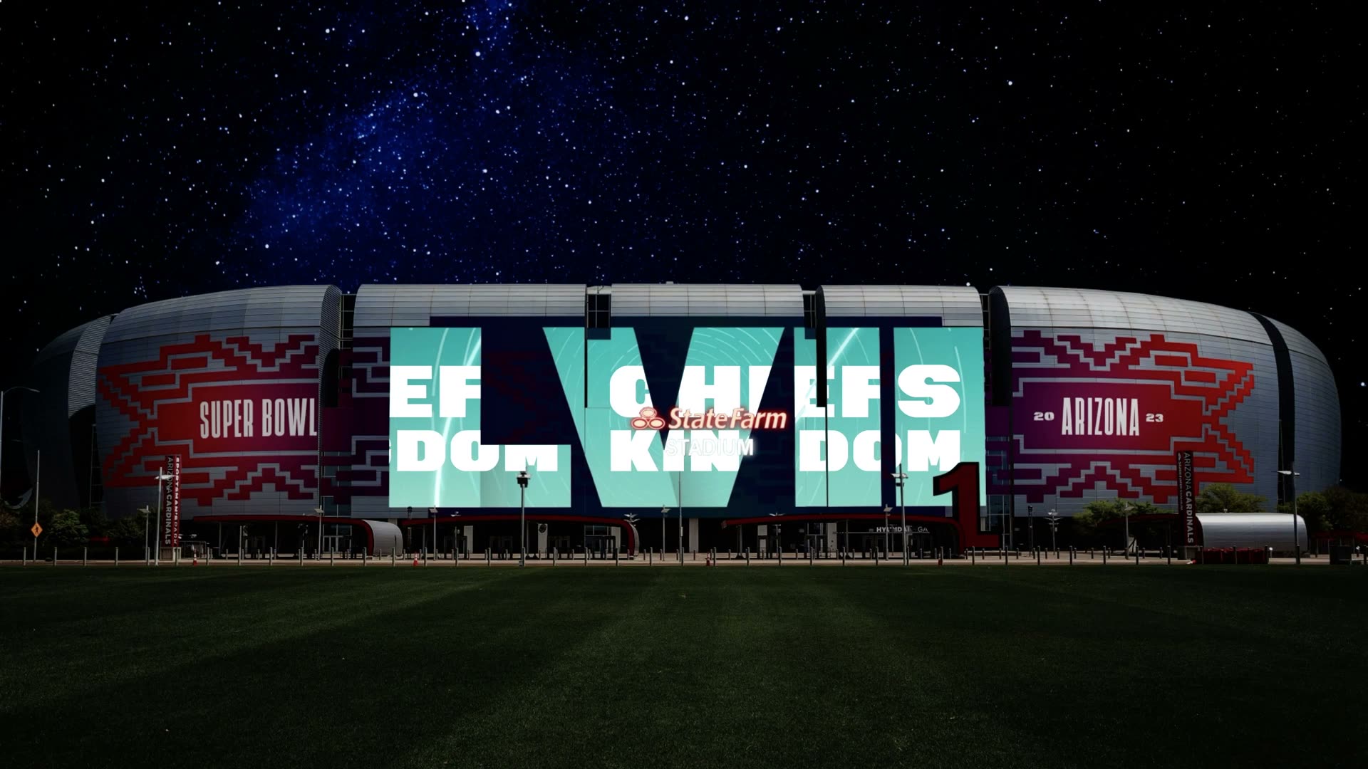 Super Bowl LVII, production still 2